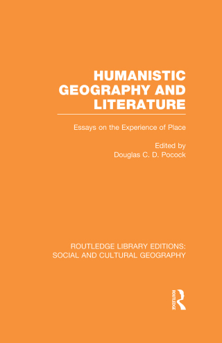 Cover image: Humanistic Geography and Literature (RLE Social & Cultural Geography) 1st edition 9780415733625