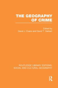 صورة الغلاف: The Geography of Crime (RLE Social & Cultural Geography) 1st edition 9780415731546