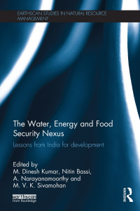 Imagen de portada: The Water, Energy and Food Security Nexus 1st edition 9780415733038