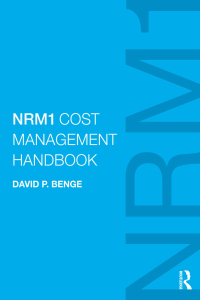 Omslagafbeelding: NRM1 Cost Management Handbook 1st edition 9781138126725