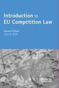 Imagen de portada: Introduction to EU Competition Law 1st edition 9781843114352