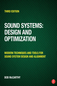 Cover image: Sound Systems: Design and Optimization 3rd edition 9780415730990