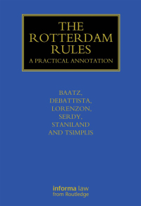 Imagen de portada: The Rotterdam Rules 1st edition 9781843118244