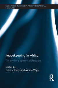 Imagen de portada: Peacekeeping in Africa 1st edition 9780415715720