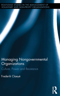 Cover image: Managing Nongovernmental Organizations 1st edition 9781138617902