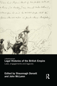 Cover image: Legal Histories of the British Empire 1st edition 9781138950870
