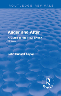 Imagen de portada: Anger and After (Routledge Revivals) 1st edition 9780415727945