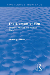 Cover image: The Element of Fire (Routledge Revivals) 1st edition 9780415727808