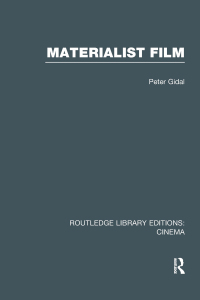 Omslagafbeelding: Materialist Film 1st edition 9780415727761