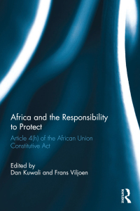Titelbild: Africa and the Responsibility to Protect 1st edition 9780415722315