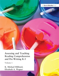 صورة الغلاف: Assessing and Teaching Reading Composition and Pre-Writing, K-3, Vol. 1 1st edition 9781138439771