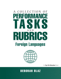 صورة الغلاف: Collections of Performance Tasks & Rubrics 1st edition 9781930556065
