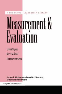 Imagen de portada: Measurement and Evaluation 1st edition 9781883001780