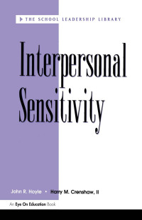 Cover image: Interpersonal Sensitivity 1st edition 9781883001292