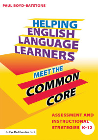 Imagen de portada: Helping English Language Learners Meet the Common Core 1st edition 9781138171442