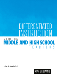 Immagine di copertina: Differentiated Instruction 1st edition 9781930556393