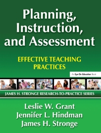 Cover image: Planning, Instruction, and Assessment 1st edition 9781596671416