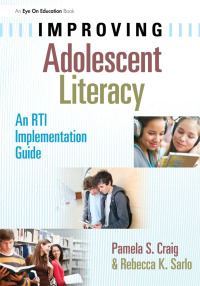 Imagen de portada: Improving Adolescent Literacy 1st edition 9781596672048