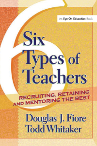 Cover image: 6 Types of Teachers 1st edition 9781930556850