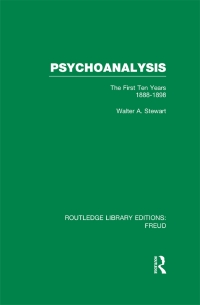 Cover image: Psychoanalysis (RLE: Freud) 1st edition 9780415725750
