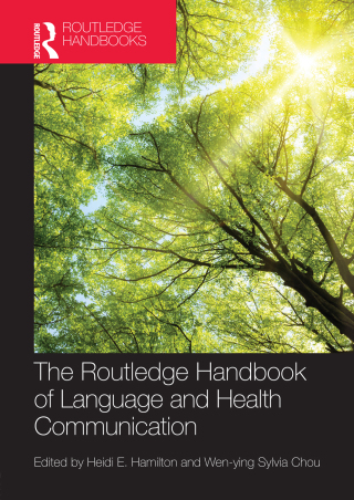Cover image: The Routledge Handbook of Language and Health Communication 1st edition 9781138284487