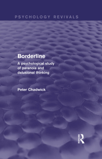 Cover image: Borderline (Psychology Revivals) 1st edition 9780415724760