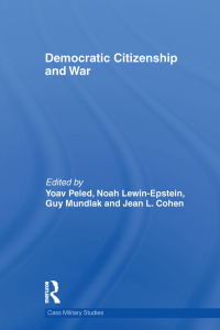 Cover image: Democratic Citizenship and War 1st edition 9780415552240