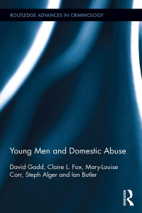 表紙画像: Young Men and Domestic Abuse 1st edition 9780415722117