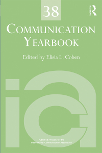 صورة الغلاف: Communication Yearbook 38 1st edition 9780415709316