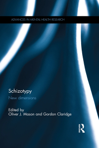 Cover image: Schizotypy 1st edition 9780815356981