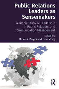 Imagen de portada: Public Relations Leaders as Sensemakers 1st edition 9780415710916