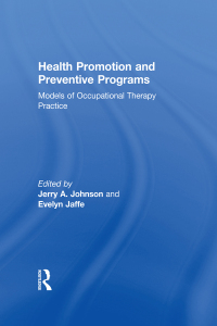 صورة الغلاف: Health Promotion and Preventive Programs 1st edition 9780866569576