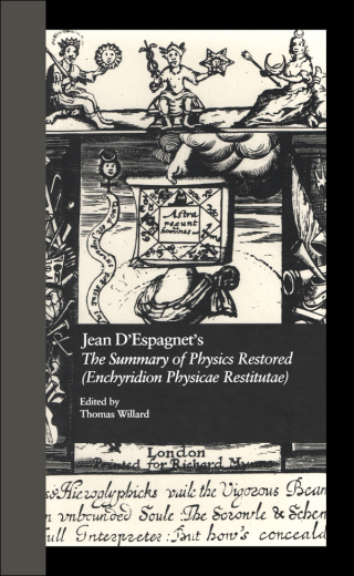 Cover image: Jean D'Espagnet's The Summary of Physics Restored (Enchyridion Physicae Restitutae) 1st edition 9780824075422