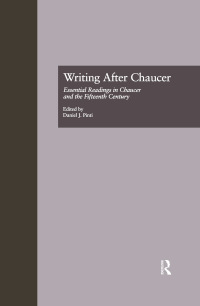 Titelbild: Writing After Chaucer 1st edition 9780815326519