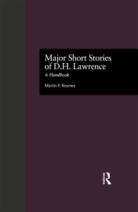 صورة الغلاف: Major Short Stories of D.H. Lawrence 1st edition 9781138980174