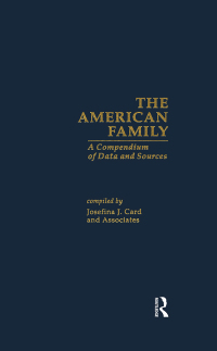 صورة الغلاف: The American Family 1st edition 9780815314929