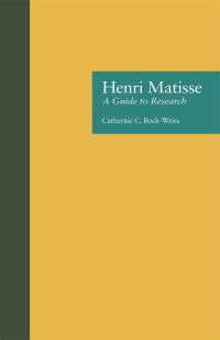 صورة الغلاف: Henri Matisse 1st edition 9780815300861