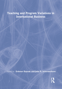 Imagen de portada: Teaching and Program Variations in International Business 1st edition 9781138996779