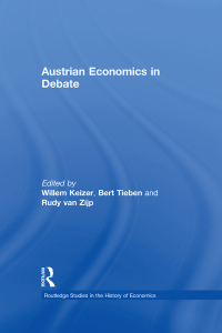 Cover image: Austrian Economics in Debate 1st edition 9780415140546