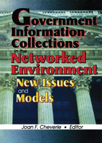 Imagen de portada: Government Information Collections in the Networked Environment 1st edition 9780789006806