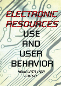 Cover image: Electronic Resources 1st edition 9780789003720