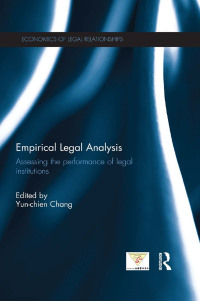 表紙画像: Empirical Legal Analysis 1st edition 9780415714440