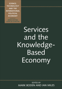 صورة الغلاف: Services and the Knowledge-Based Economy 1st edition 9780826449535