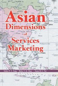 Omslagafbeelding: Asian Dimensions of Services Marketing 1st edition 9780789016904
