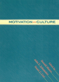 Immagine di copertina: Motivation and Culture 1st edition 9780415915090