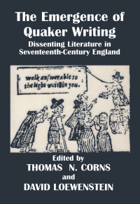 Cover image: The Emergence of Quaker Writing 1st edition 9780714642468