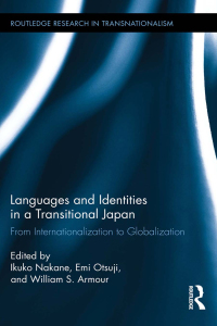 Cover image: Languages and Identities in a Transitional Japan 1st edition 9780367598228