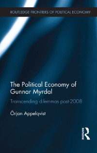 صورة الغلاف: The Political Economy of Gunnar Myrdal 1st edition 9781138243804
