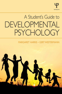 Imagen de portada: A Student's Guide to Developmental Psychology 1st edition 9781848720169
