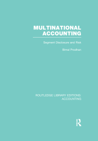 Cover image: Multinational Accounting (RLE Accounting) 1st edition 9780415719223